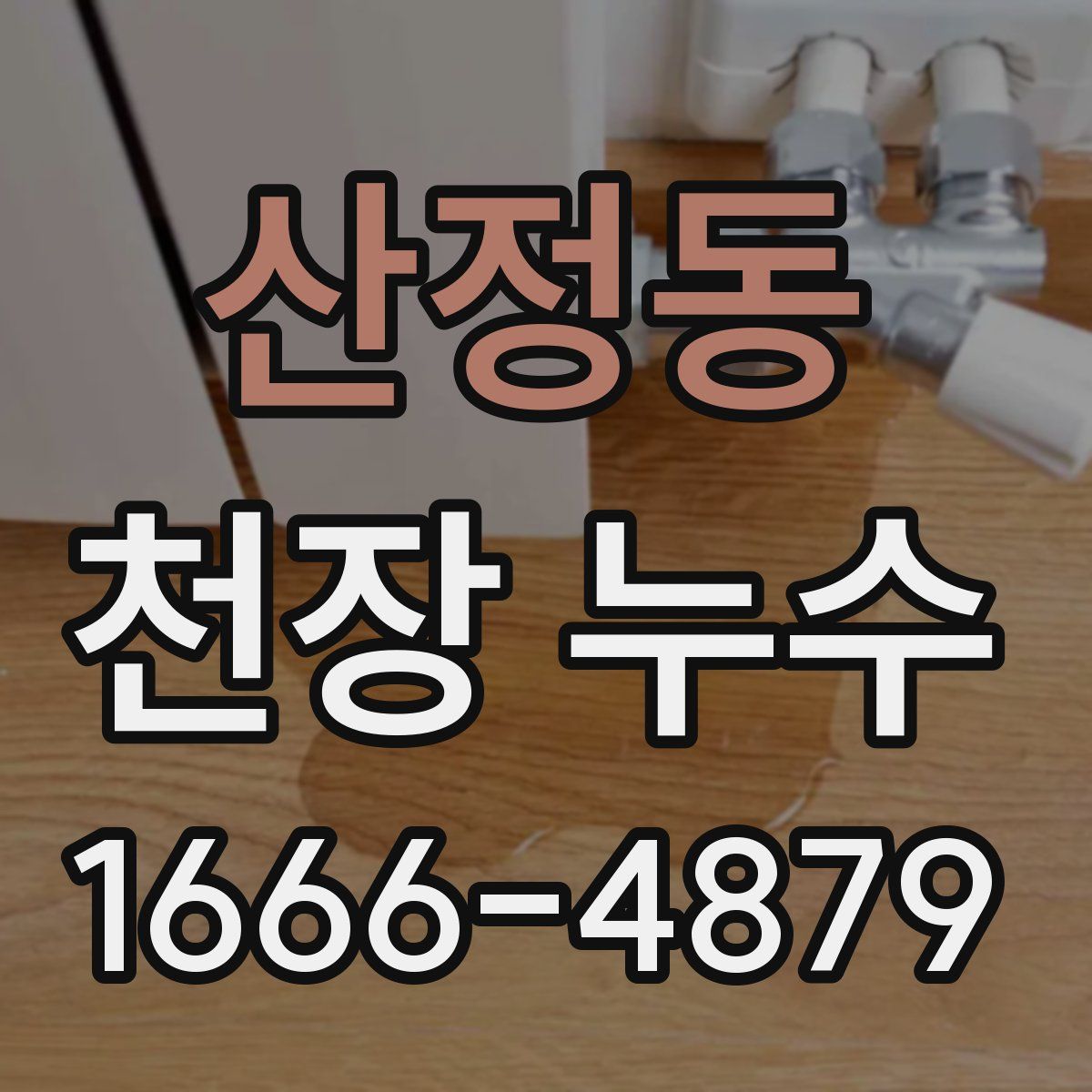 산정동 천장 누수