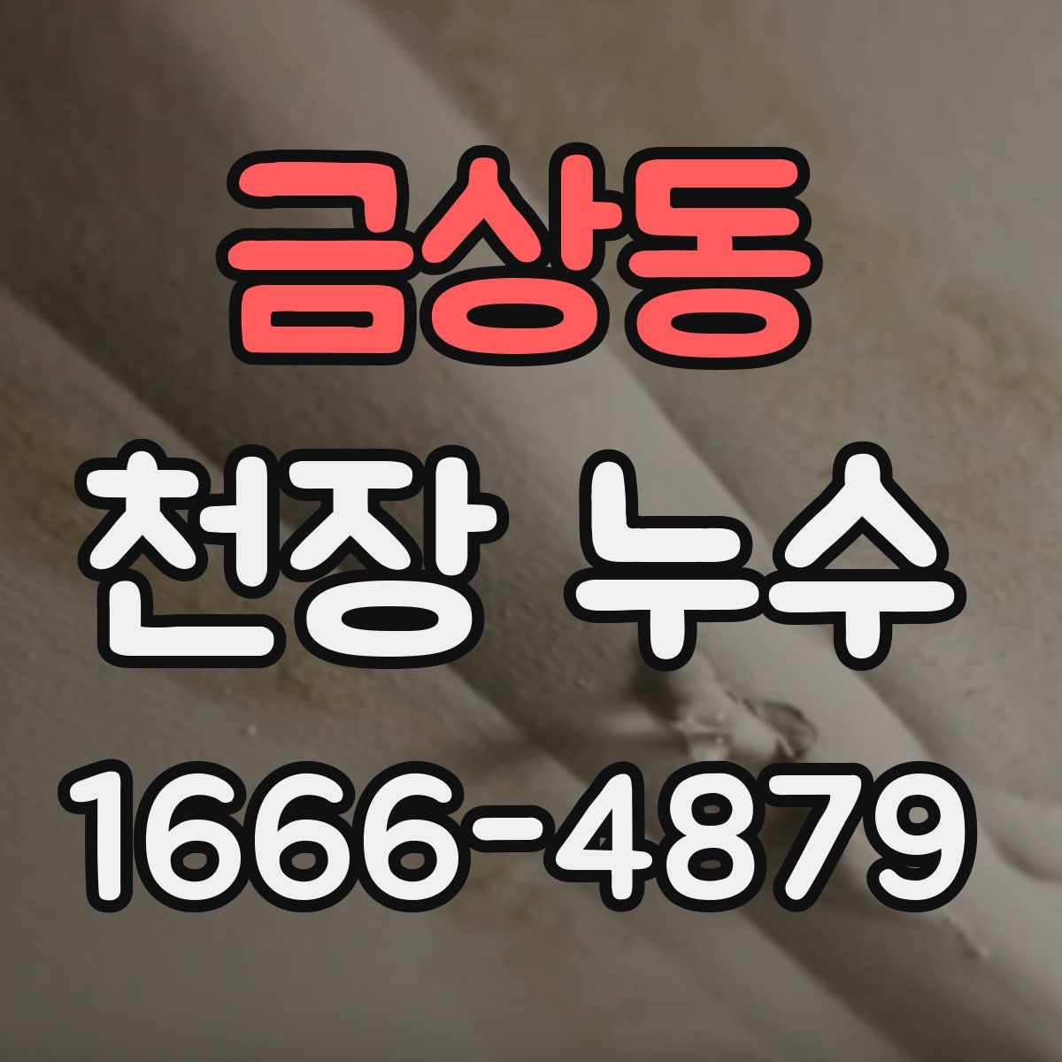 금상동 천장 누수