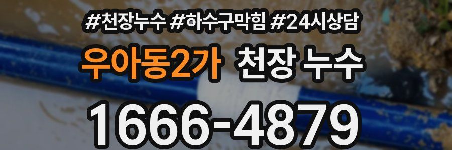 우아동2가 천장 누수