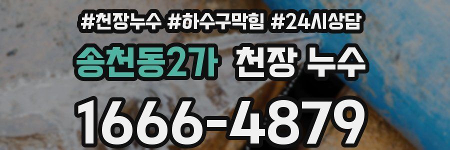 송천동2가 천장 누수