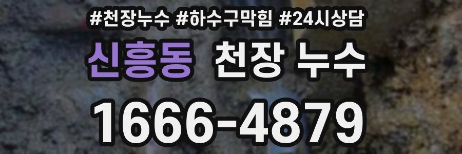 신흥동 천장 누수