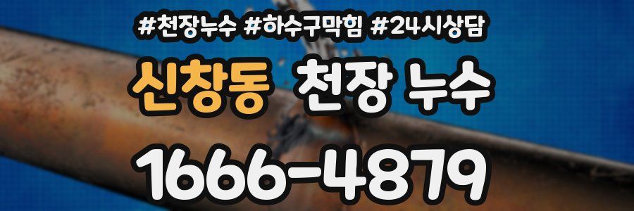 신창동 천장 누수