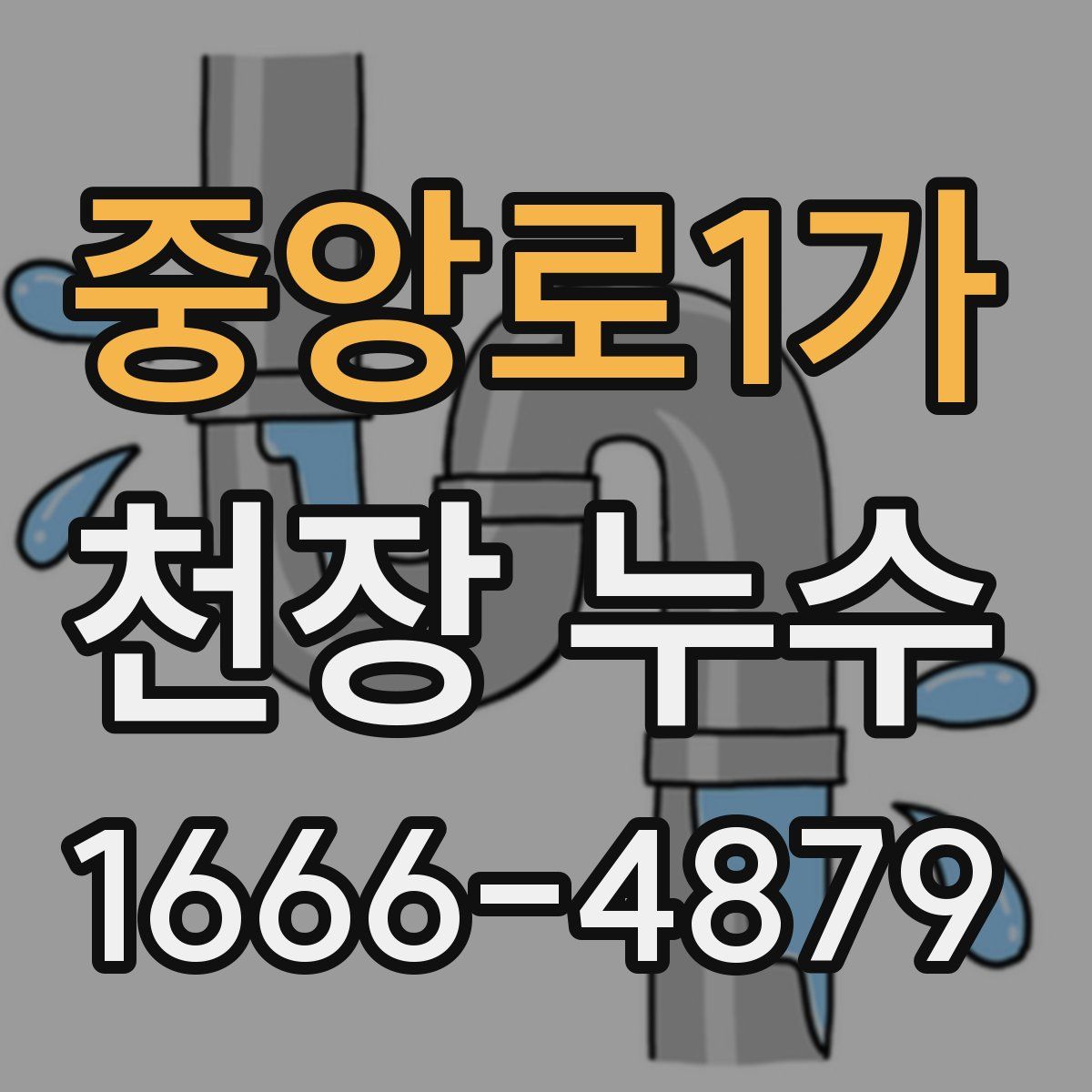 중앙로1가 천장 누수