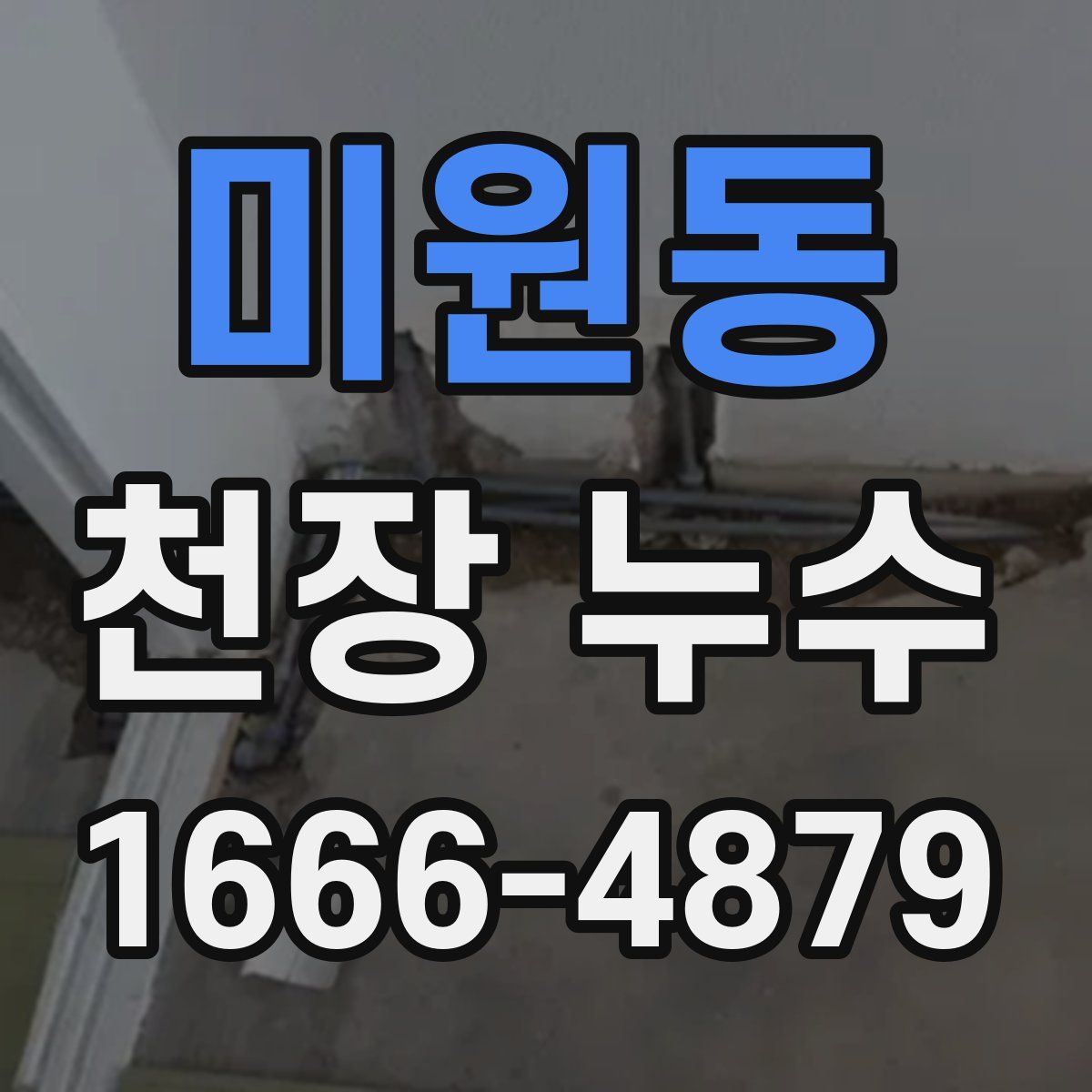 미원동 천장 누수