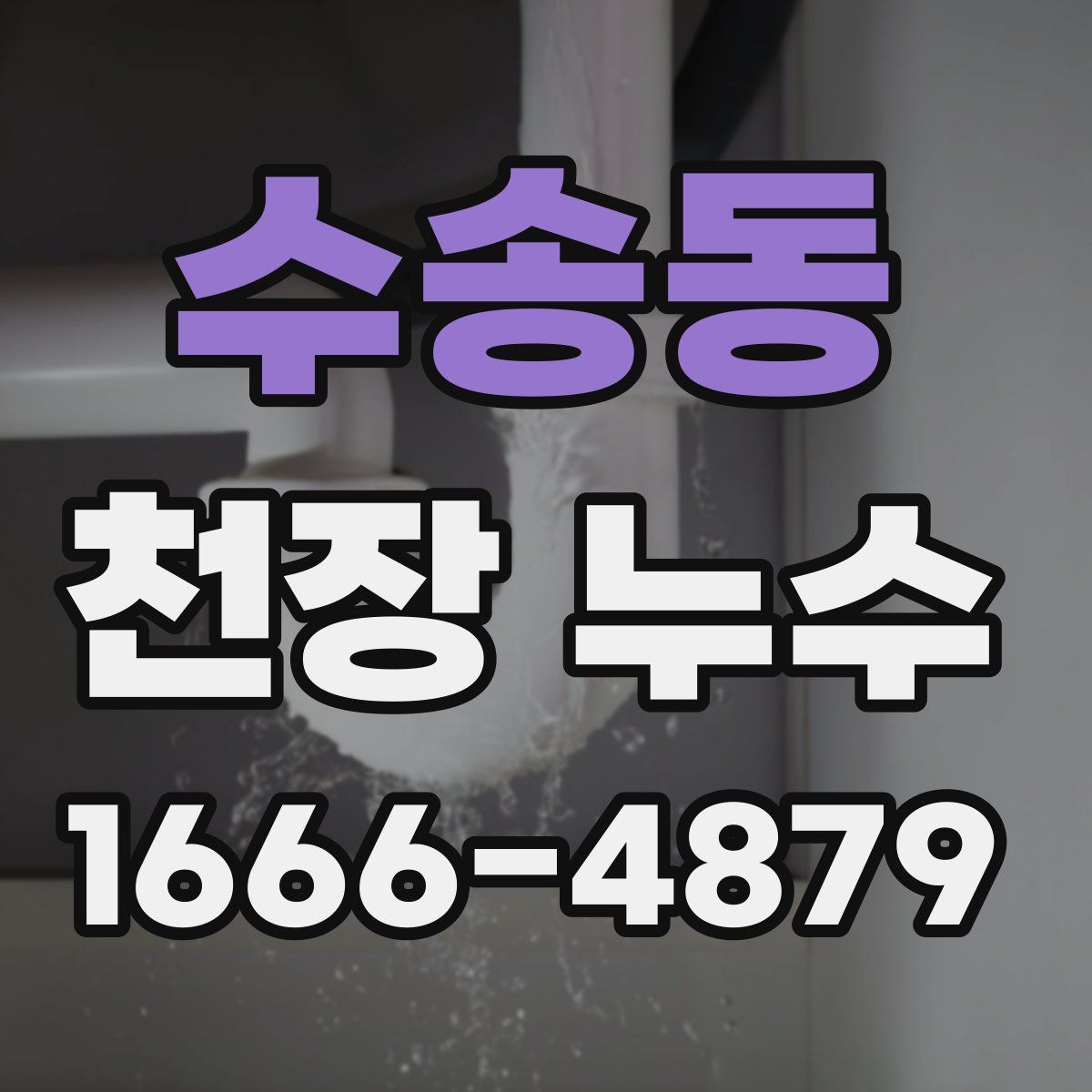 수송동 천장 누수