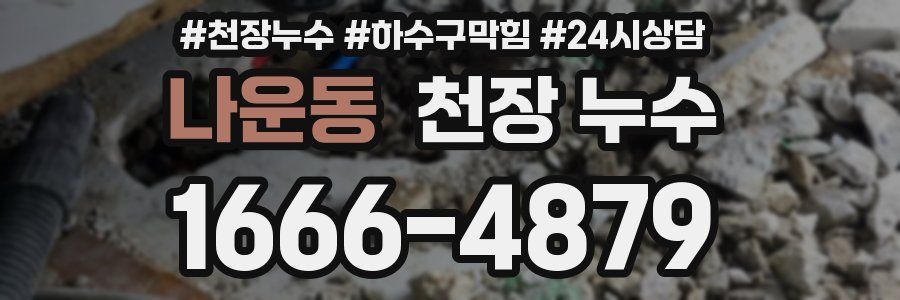 나운동 천장 누수