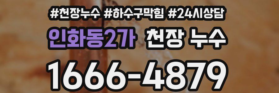 인화동2가 천장 누수