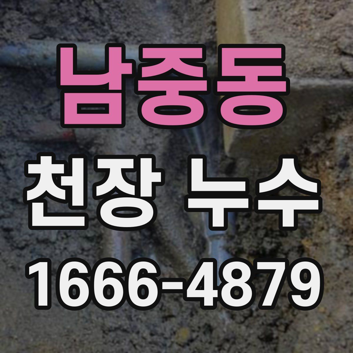 남중동 천장 누수