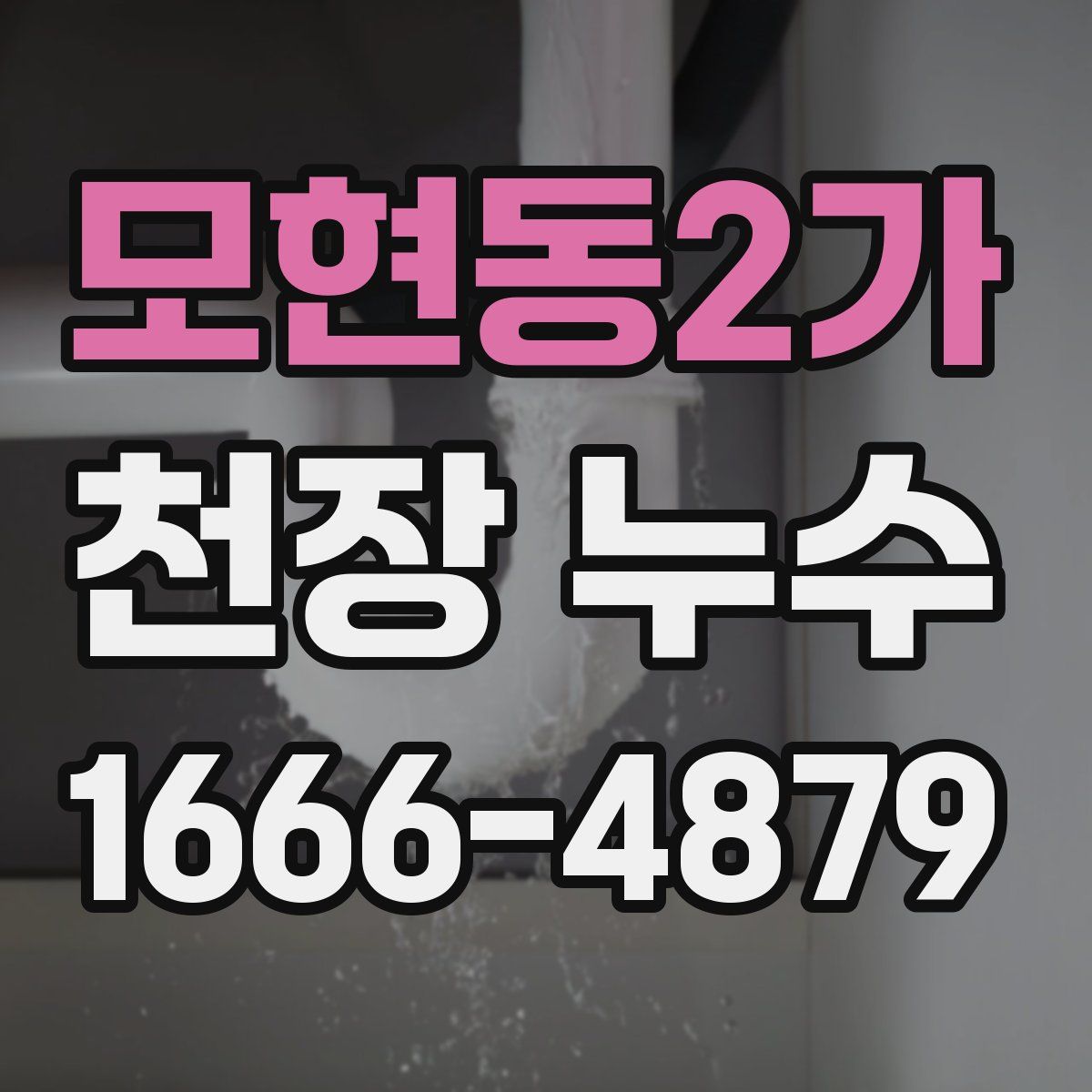 모현동2가 천장 누수