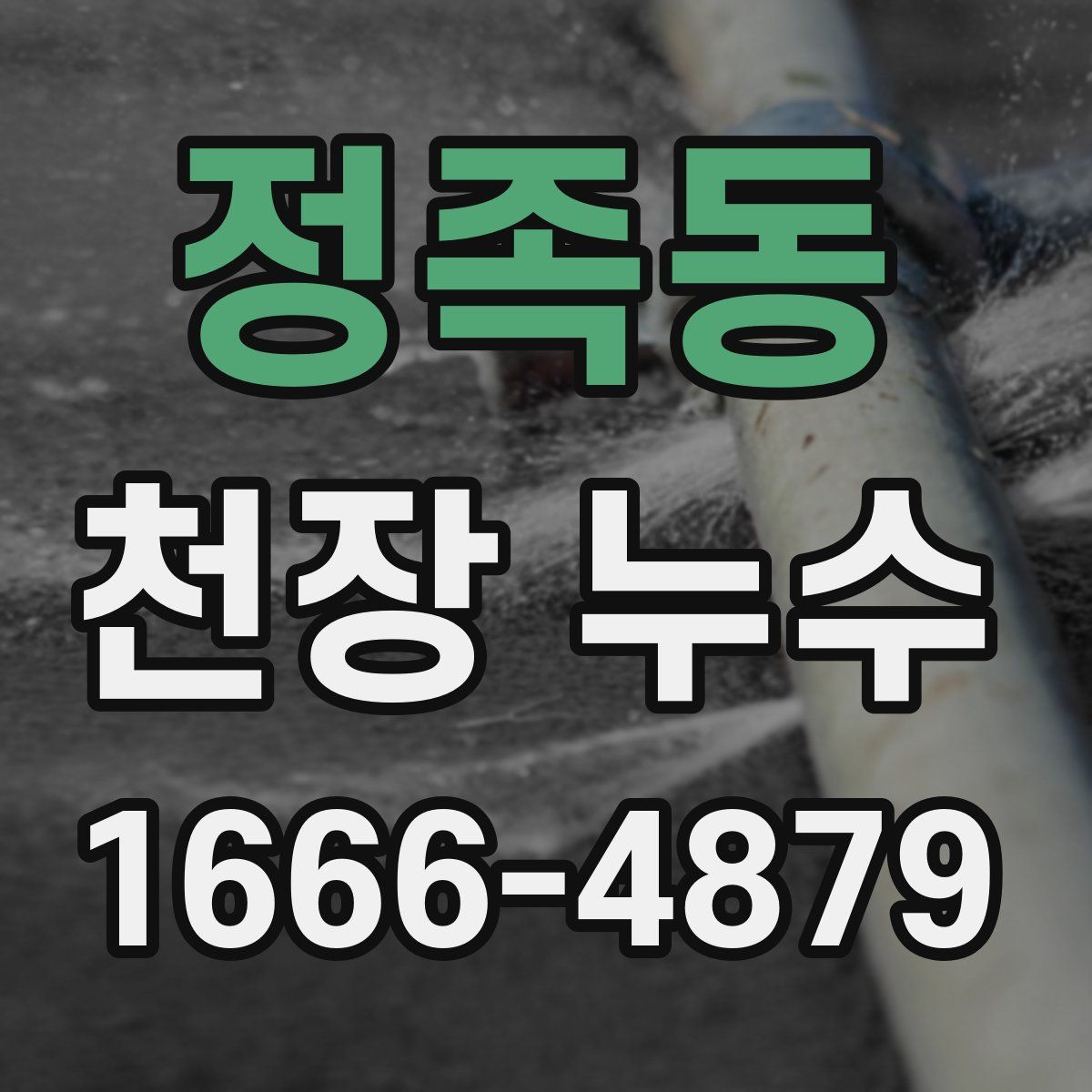 정족동 천장 누수