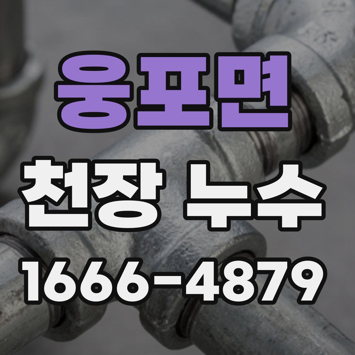 웅포면 천장 누수