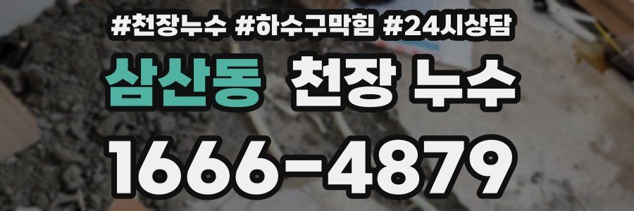 삼산동 천장 누수