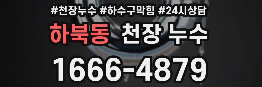 하북동 천장 누수