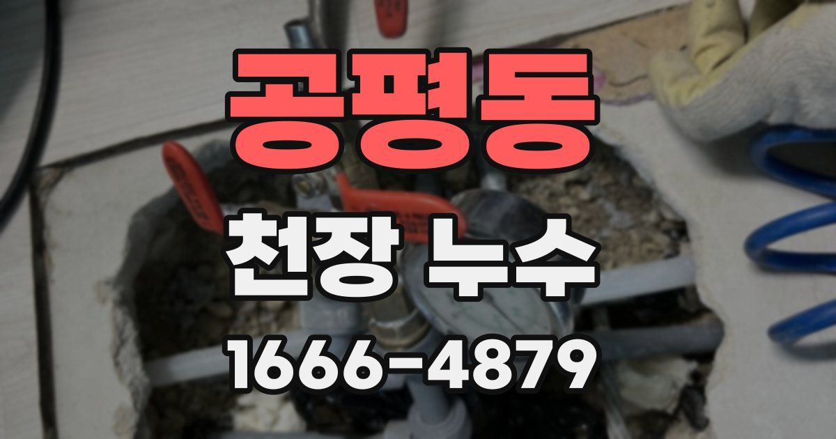 공평동 천장 누수