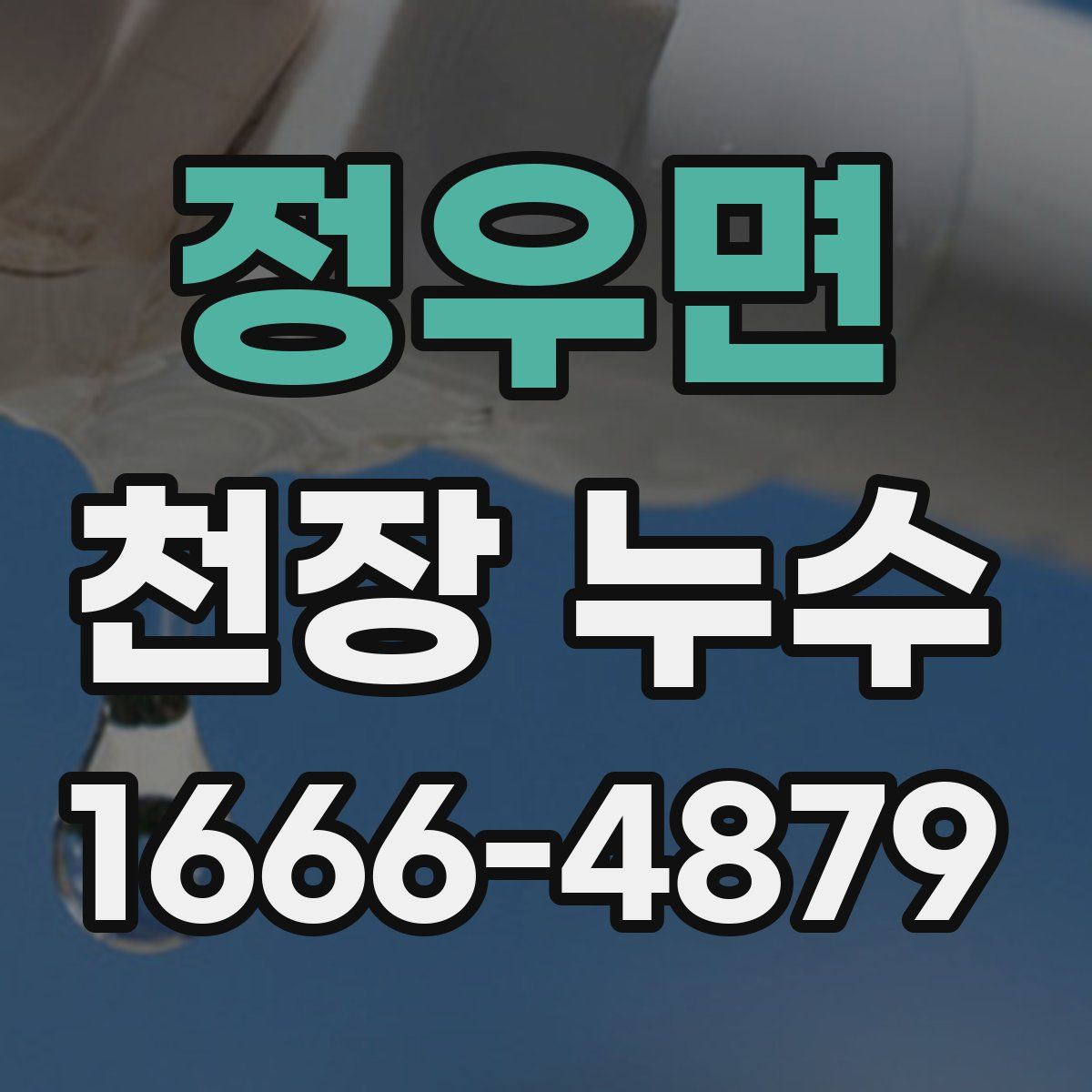 정우면 천장 누수