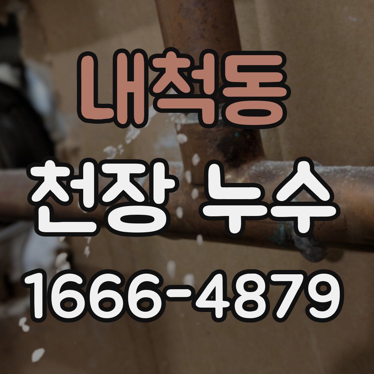 내척동 천장 누수