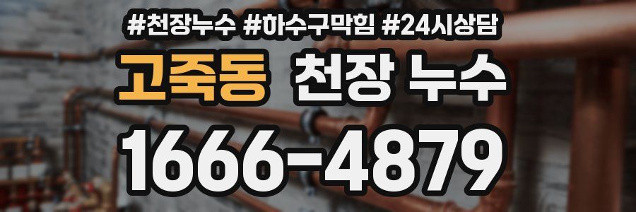 고죽동 천장 누수