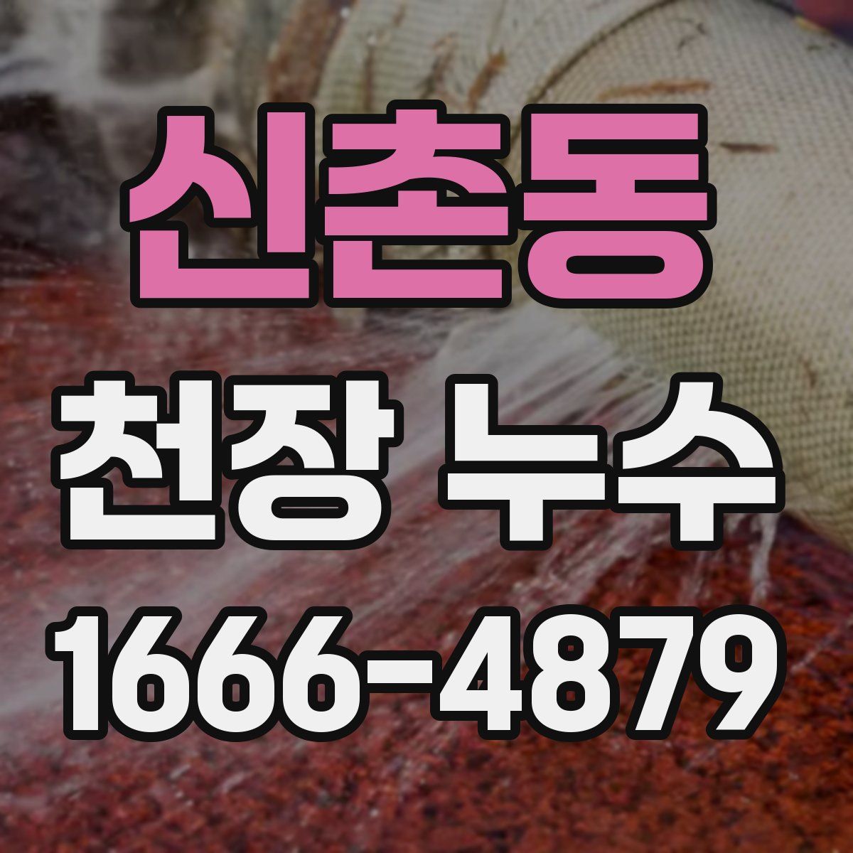 신촌동 천장 누수