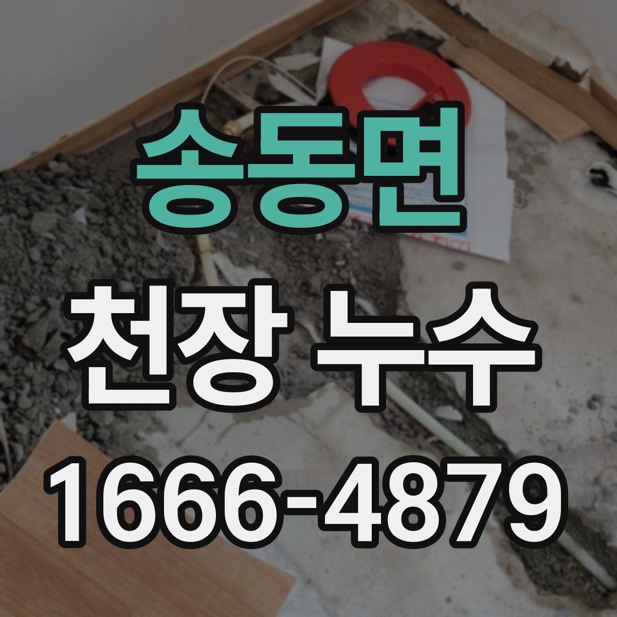 송동면 천장 누수