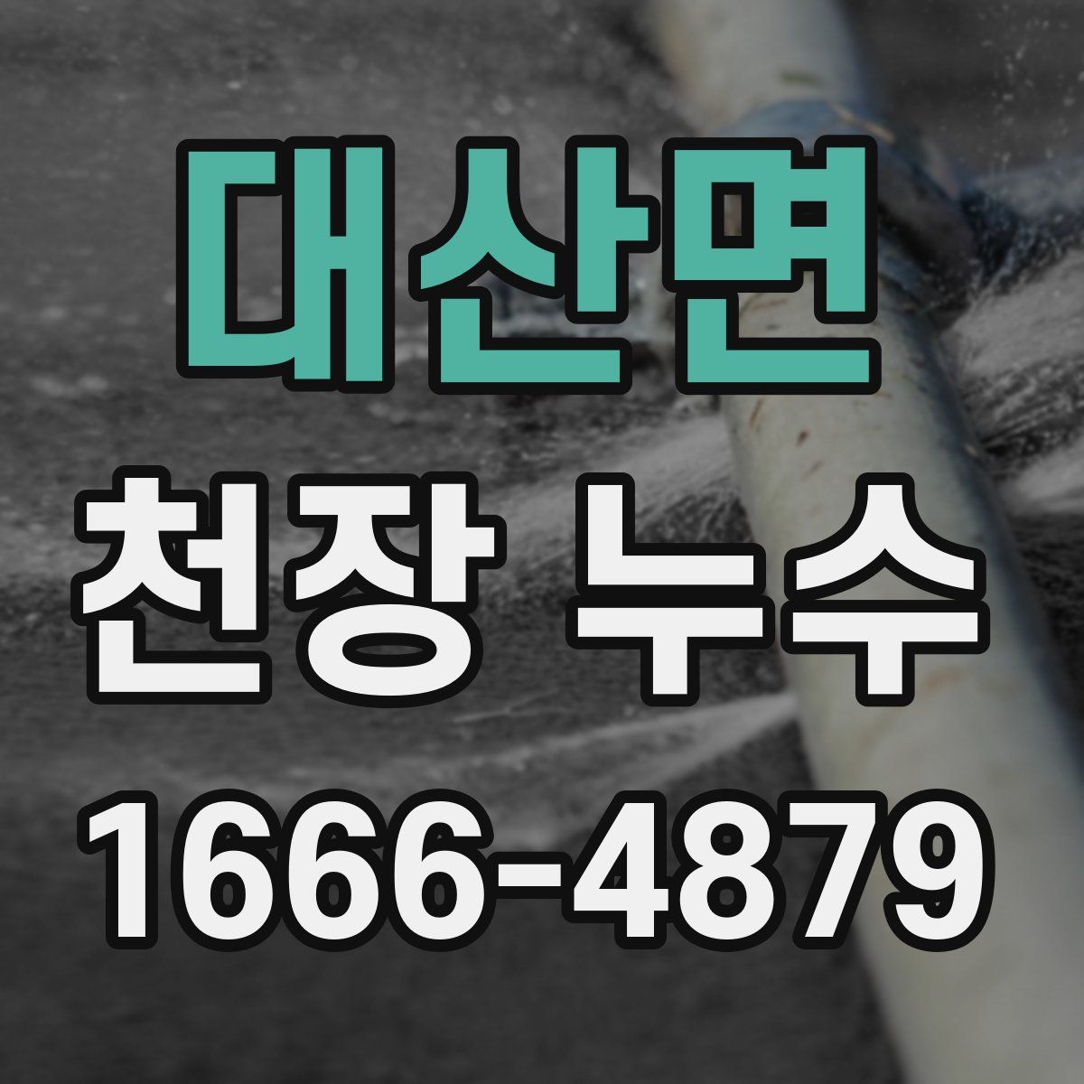 대산면 천장 누수