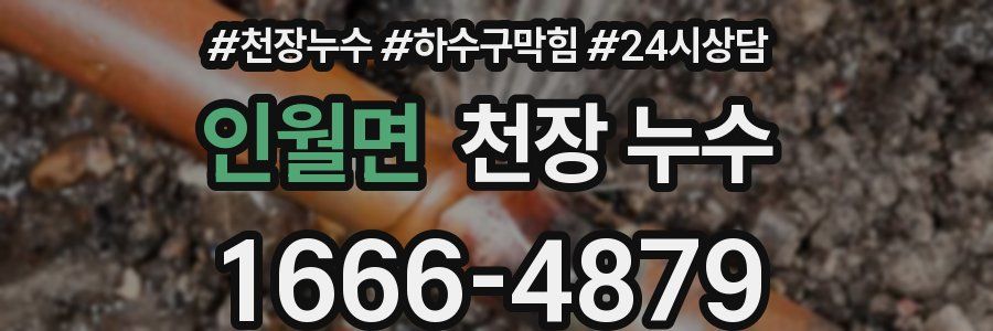 인월면 천장 누수