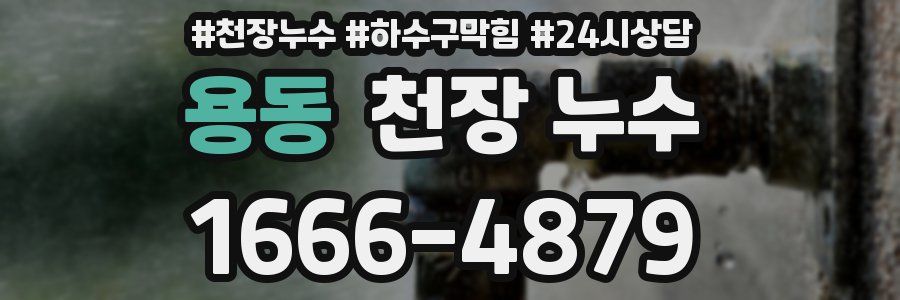 용동 천장 누수