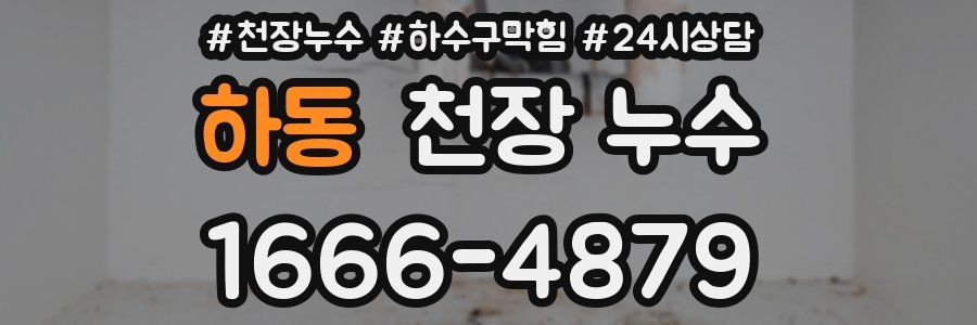 하동 천장 누수