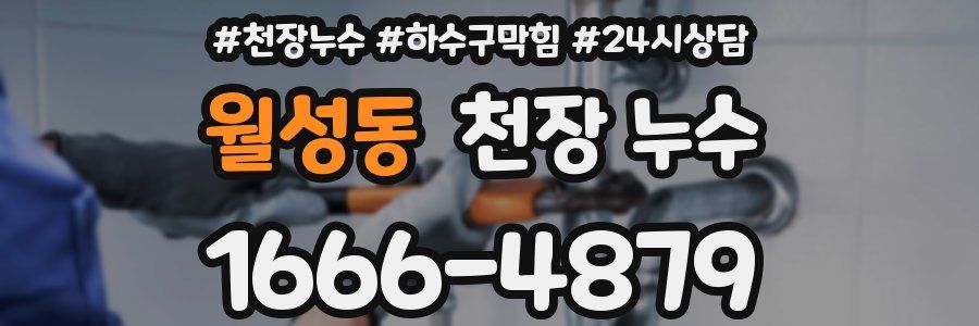 월성동 천장 누수