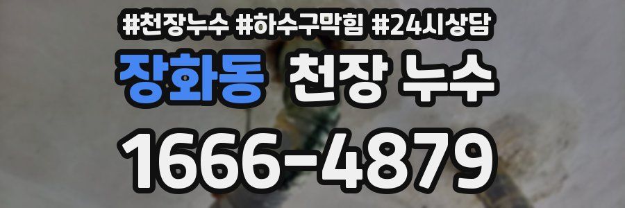 장화동 천장 누수