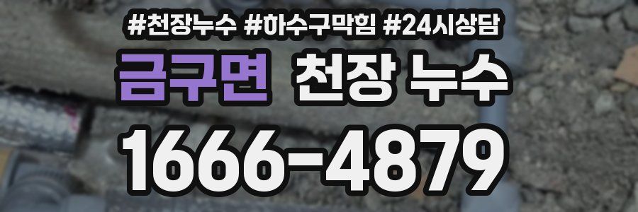 금구면 천장 누수