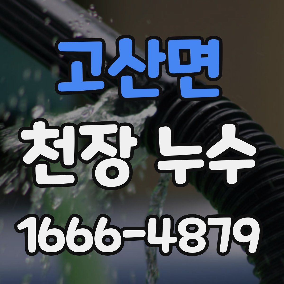 고산면 천장 누수