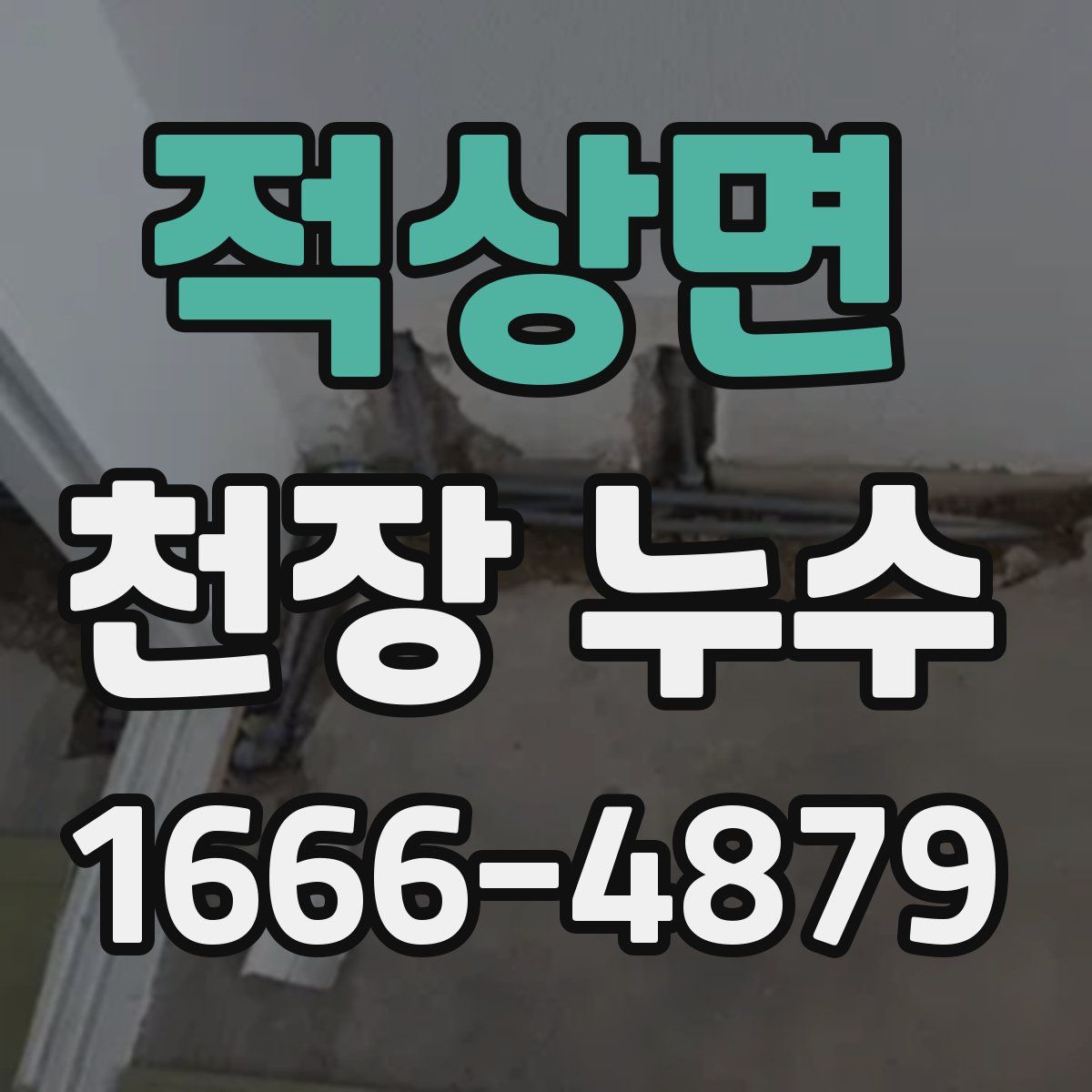 적상면 천장 누수