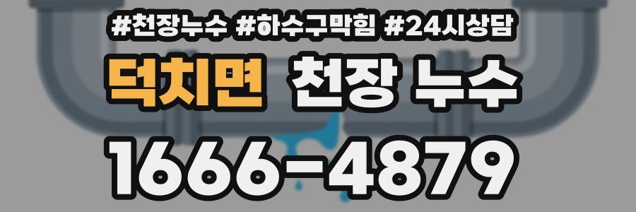 덕치면 천장 누수