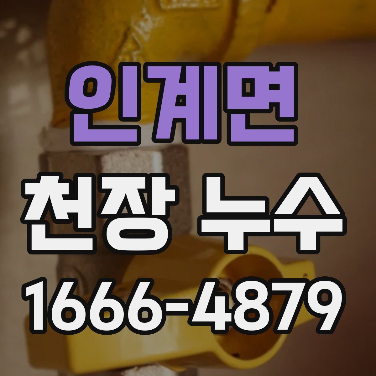 인계면 천장 누수