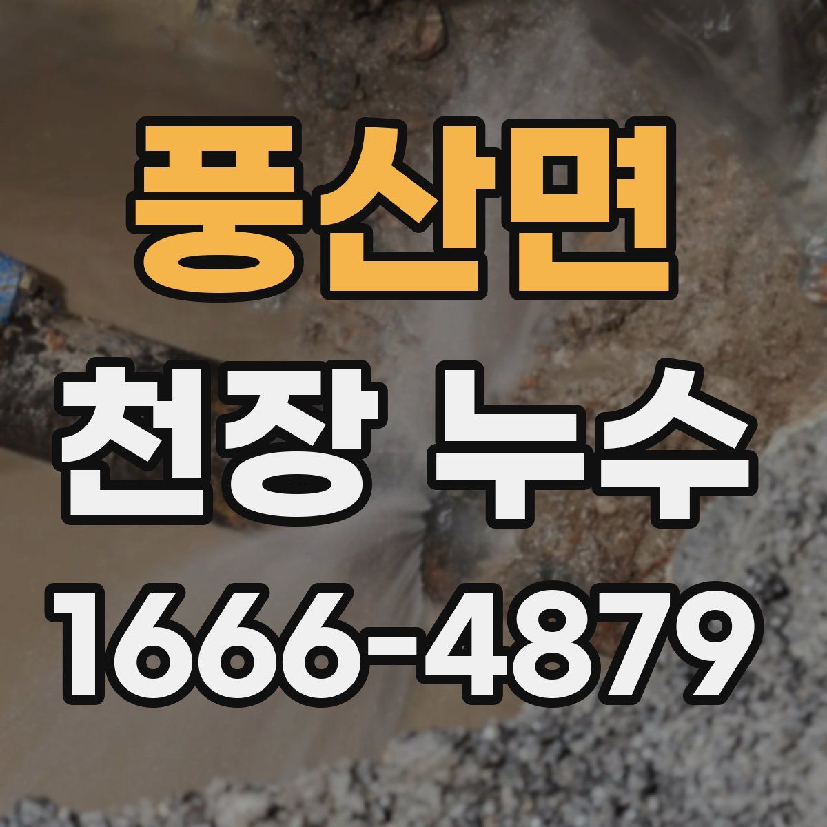 풍산면 천장 누수