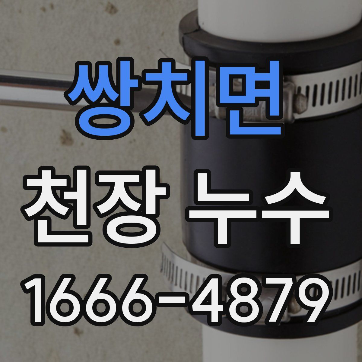 쌍치면 천장 누수