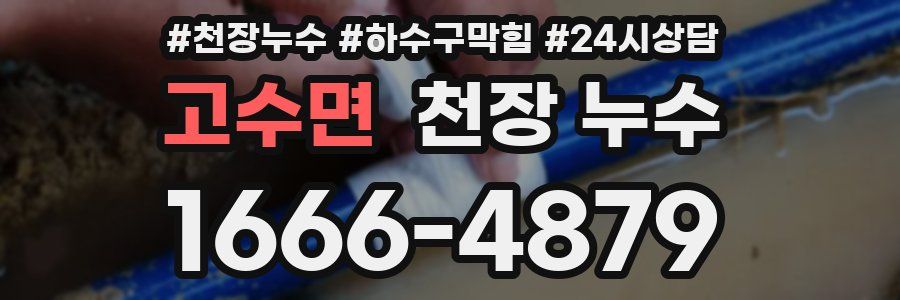 고수면 천장 누수