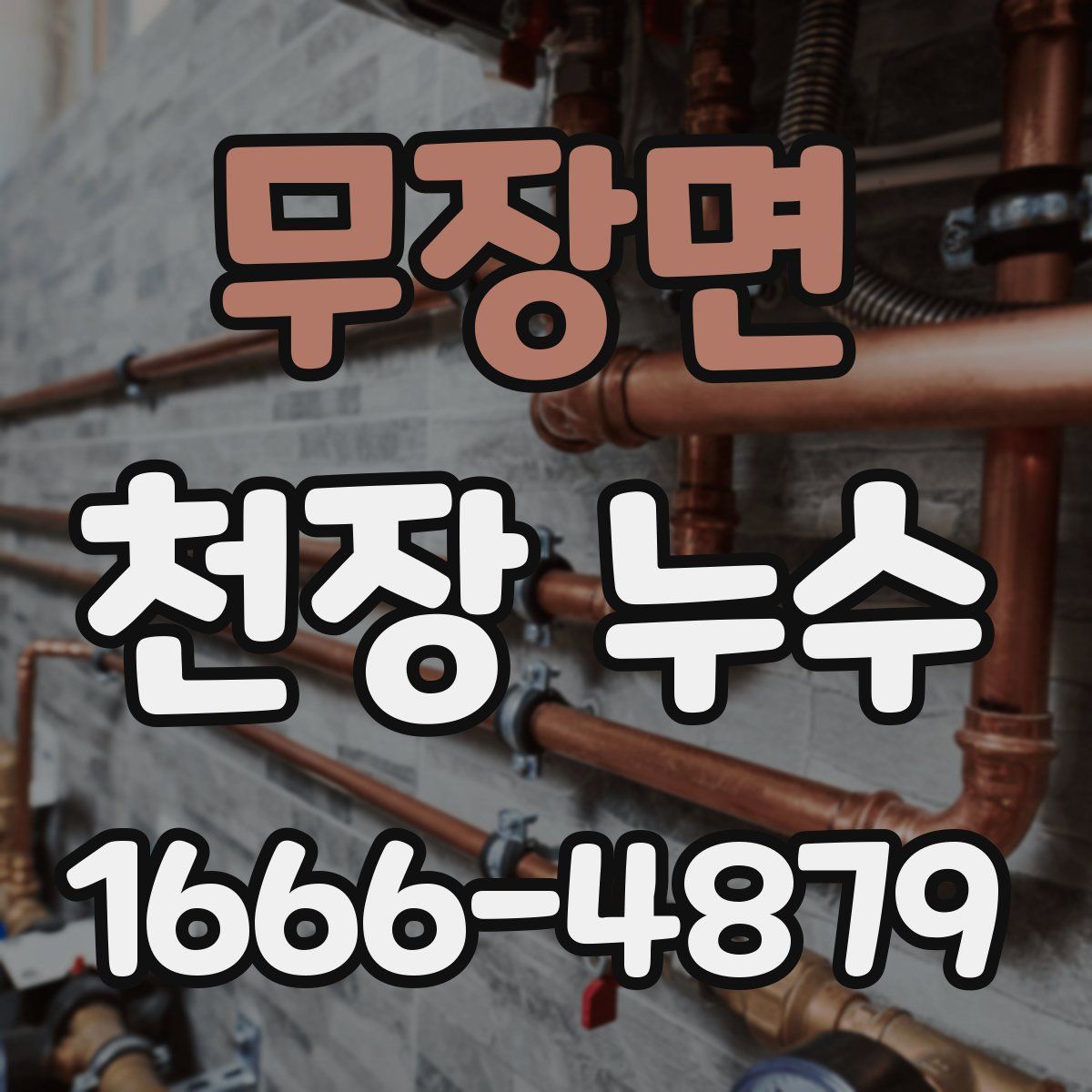 무장면 천장 누수