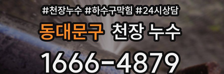 동대문구 천장 누수