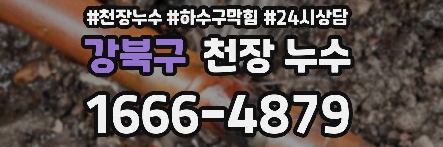 강북구 천장 누수