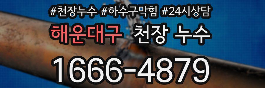 해운대구 천장 누수