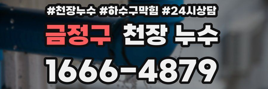 금정구 천장 누수