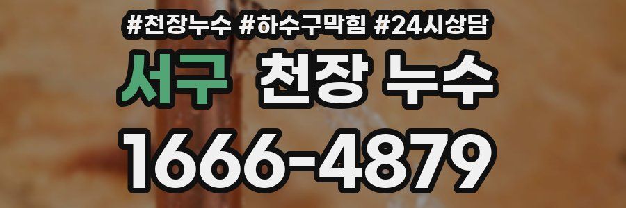 서구 천장 누수