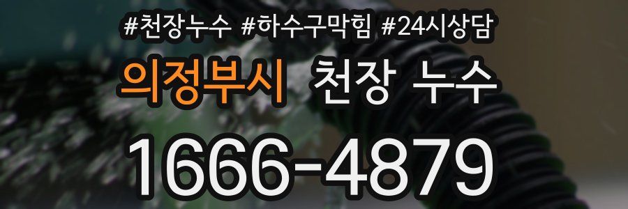 의정부시 천장 누수