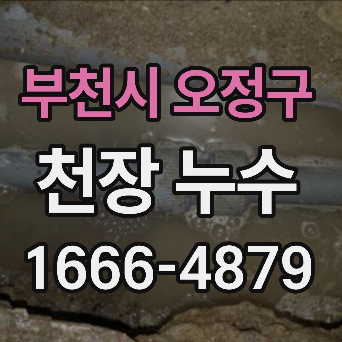 부천시 오정구 천장 누수