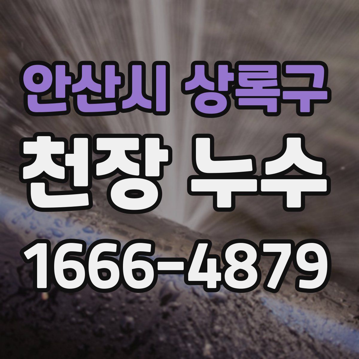 안산시 상록구 천장 누수