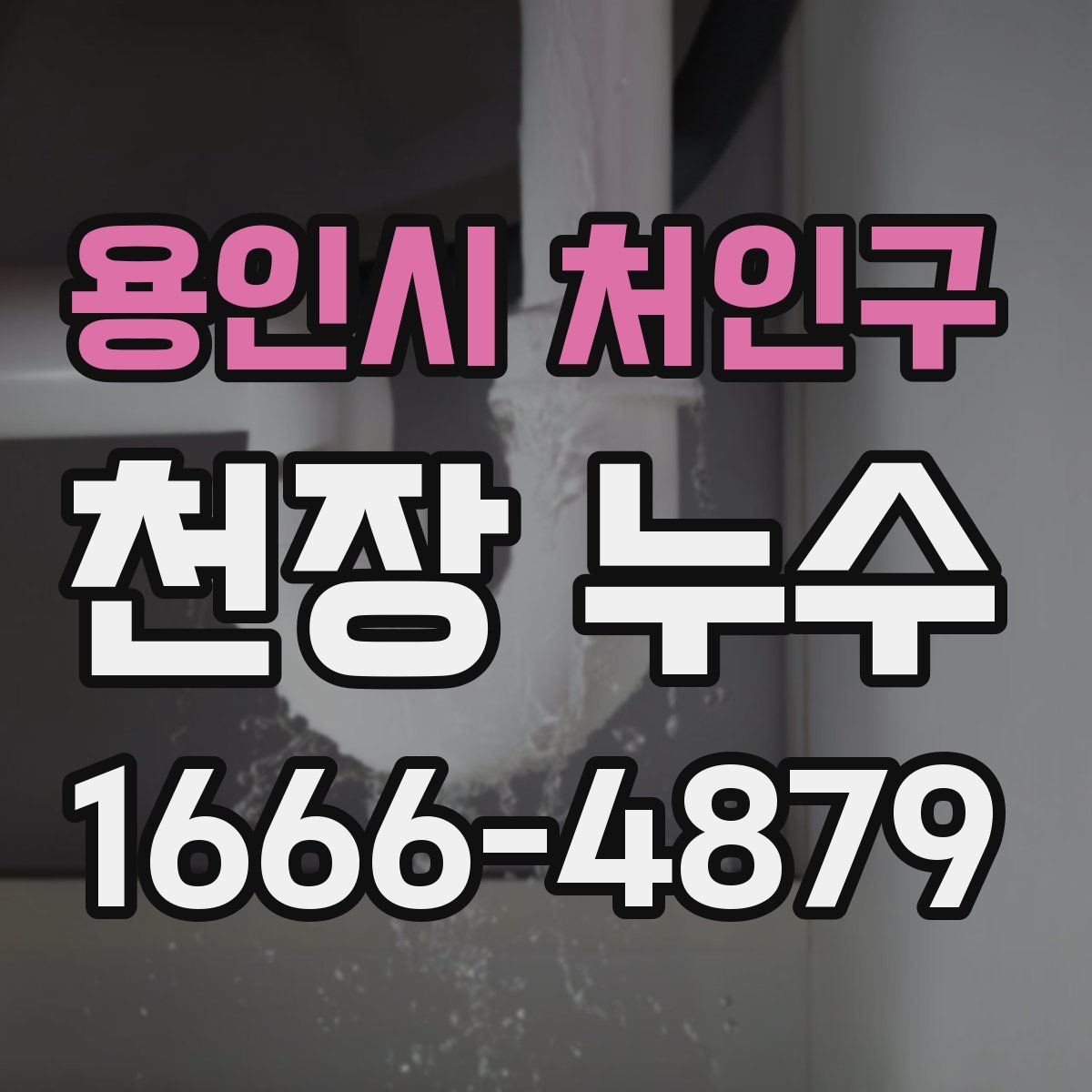 용인시 처인구 천장 누수