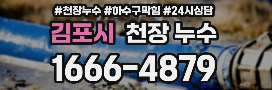 김포시 천장 누수