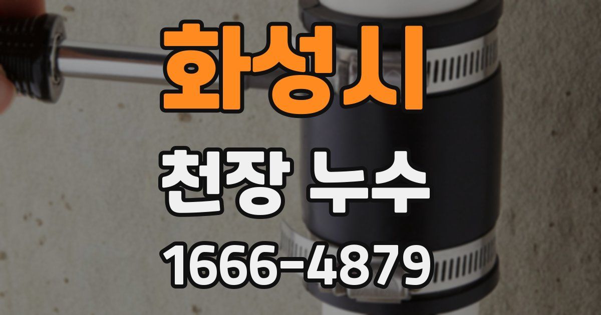 화성시 천장 누수