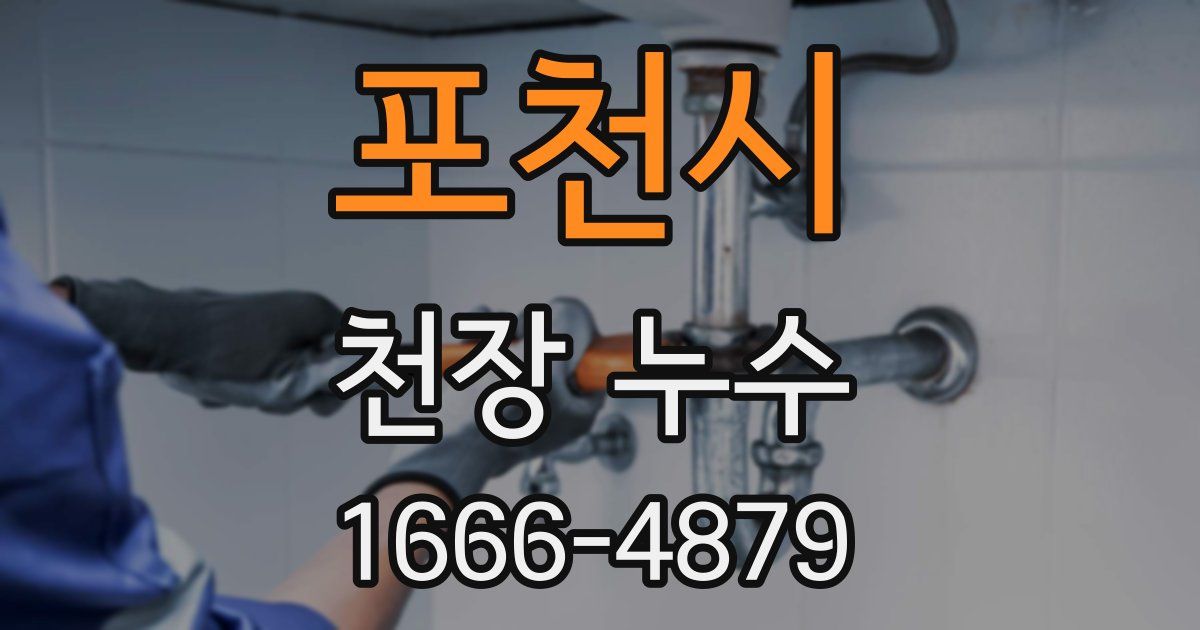 포천시 천장 누수